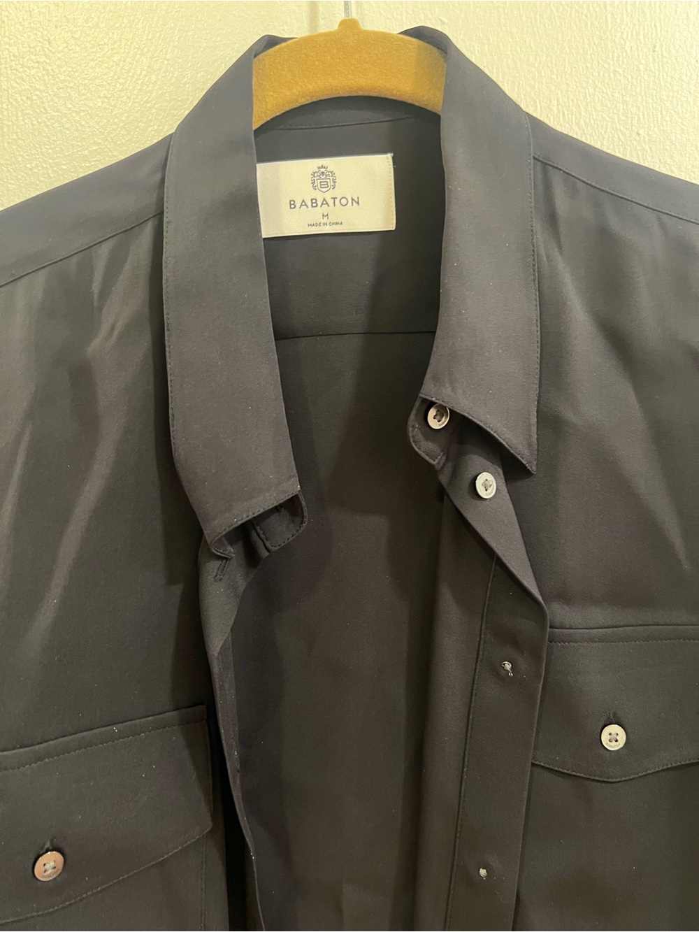Babaton Black Button Down Shirt - Picture 2 of 4